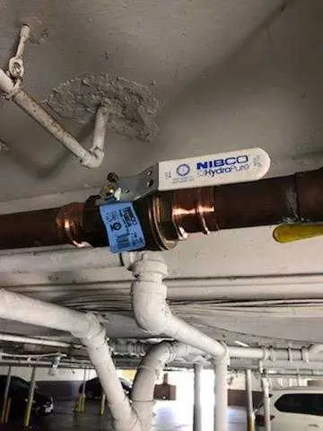 Copper pipe repair and valve work for Backflow Testing in San Francisco
