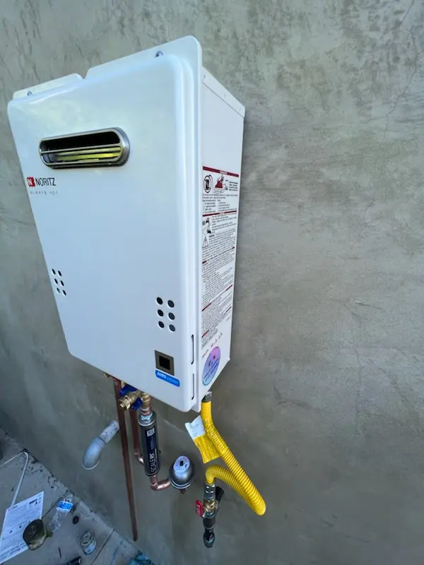 Tankless water heater installation for San Francisco homes